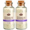 Fabulous Frannie Aromatherapy Lavender Mineral Bath Salt Lavender Bulgarian Pure Essential Oil 7oz (Pack of 2)