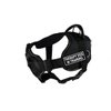 Dean & Tyler D&T FUN-CH TPYDIT YT-S Fun Dog Harness with Padded Chest Piece, Therapy Dog In Training, Small, Fits Girth 56cm to 69cm, Black with Yellow Trim