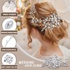 Wedding Hair Accessories: Bridal Headpiece With Hair Piece for Brides (Silver)