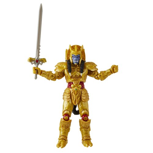 Power Rangers Lightning Collection Mighty Morphin Goldar 6-Inch Premium Collectible Action Figure Toy with Accessories