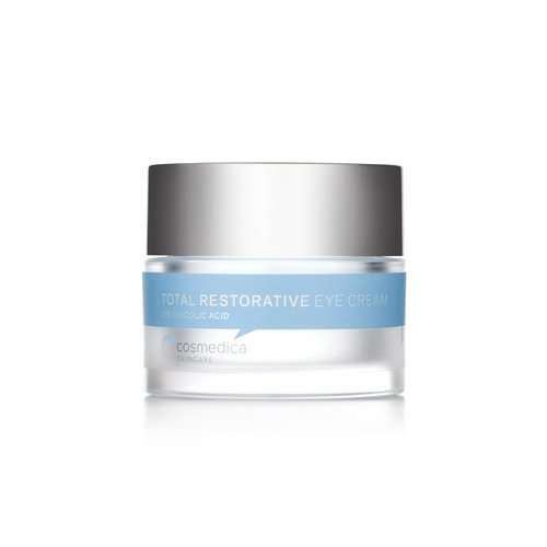 Cosmedica Skincare Total Restorative Eye Cream, 0.7 Ounce Anti-Aging Eye Cream - Intense Hydration and Collagen Boosting Actives to Firm and Rejuvenate Delicate Eyes