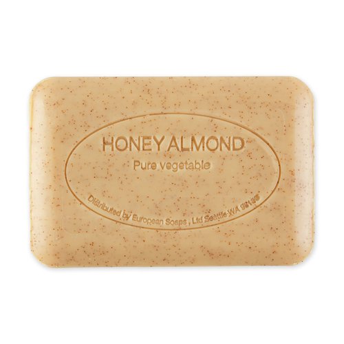 Pre de Provence Artisanal French Soap Bar Enriched with Shea Butter, Honey Almond, 8.8 Ounce