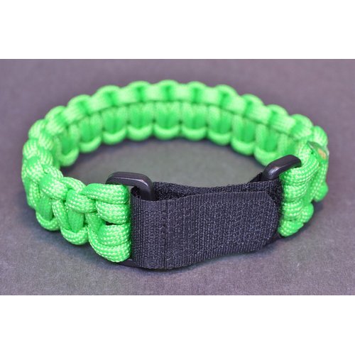 Paracord Adjustable Buckle - Multiple Size Packs - Hook and Loop - Make Bracelets Adjustable - Dog Collars - 5 Pack