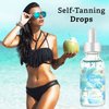 Tanning Drops, Self Tanning Drops to Add to Moisturizer- Face Tanning Drops for Gradual Glow, Vegan and Cruelty Free, 1.01 Fl Oz