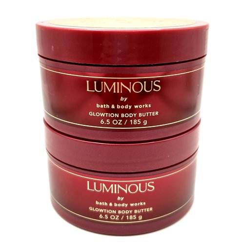 2 LUMINOUS GLOWTION BATH BODY BUTTER 6.5 OZ