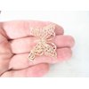Generic Antique style gold, silver or rose gold butterfly alligator hair clip (set of (Primary color: Gold)