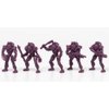 Fantasy Battles Creature Mini Action Figure Playset-Aliens 2 ʺ Fantasy Figures-XL 1/32nd Scale DND 5 pcs Characters Accessories RPGs and Soldiers