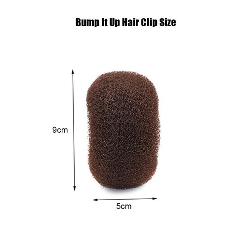 3PCS Bump Up Hair Clips Hair Base Sponge Volume Bump Inserts Hair Bump Pads Hair Increasing Clip DIY Hair Accessories for Women Girls