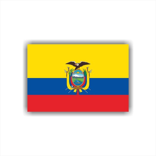 Womaha 30 Sheets Ecuador Flag Temporary Tattoos Fans Face Tattoo Stickers for Adults Kids Group Activity Props