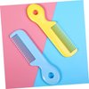 4Pcs Newborn Hair Comb Baby Comb Round Teeth Combs Wide Tooth Hair detangler for Toddler Pocket Hair Comb Baby and Child Care Products Health and Household