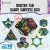 SHASHIBO Teenage Mutant Ninja Turtles Shape Shifting Box - Award-Winning, Patented Magnetic Puzzle Cube w/36 Rare Earth Magnets -Fidget Cube Transforms Into Over 70 Shapes (Leo Series 2)