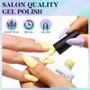 AIMEILI Soak Off Spring Summer Gel Polish Easter Pastel Pink Yellow Blue Purple Gel Nail Polish Easter Decorations Nail Art Color Set Of 12pcs X 8ml - Kit Set 9