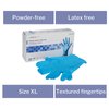McKesson Confiderm 3.8C Nitrile Exam Gloves, Non-Sterile, Powder-Free, Blue, XL, 100 Count, 1 Box