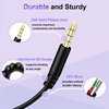 Replacement Audio Cable for Bose Headphones Cord Wire 3.5mm to 2.5mm Compatible with Bose 700 Quietcomfort 25 QC25 35 QC35 QC35II 45 QC45 JBL Tune 710BT 660NC 760NC with in-line Mic & Volume Control
