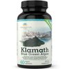 Premium Klamath Lake Blue Green Algae - More Powerful Than Spirulina and Chlorella Supplements | Pure Chlorophyll Rich SuperFood, Sourced from Organic Klamath Lake, 500mg, 60 Vegan Capsules