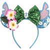 CLGIFT Minnie ears, Mickey ears, Princess Mouse ears, Mickey trip favor, birthday gifts, costume, cosplay, Princess ears (Stitch)