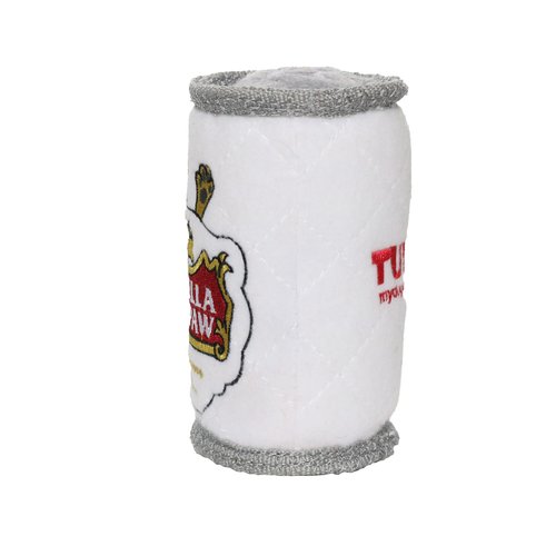 TUFFY - World's Tuffest Soft Dog Toy -Soda & Beer Can- Squeakers - Multiple Layers. Made Durable, Strong & Tough. Interactive Play (Tug, Toss & Fetch). Machine Washable & Floats. (Smella Arpaw)