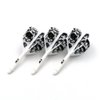 CUESOUL Dart Flights White with pattern design