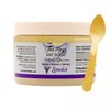The Keys Salt Scrub - Lavender Sea Salt Scrub - Exfoliating Body Scrub with Wooden Spoon - Moisturizing Exfoliator for Face, Hands, Foot, Bath, Manicure & Pedicure, and Bikini Area Skin Care (12 oz.)