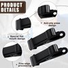 Metal Mini Clamps Mini Spring Clamp Crocodile Alligator Clips Alligator Clamps 1/2 Inch Wide Crocodile Clamps for Work, smooth jaw, 5/16 inch capacity (20, Black)