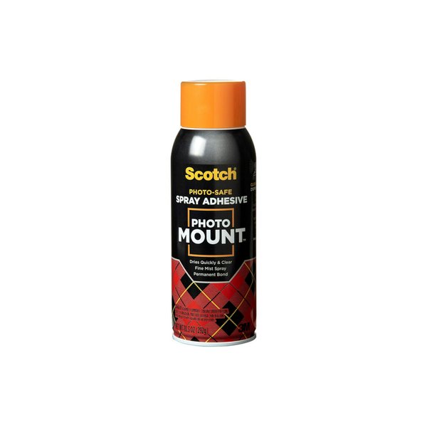 Scotch Photo Mount Adhesive, 10.3oz, Safe for Color Photos, Illustrations and Pictures (6094)