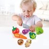 Hape Garden Vegetables | Wooden Cooking Accessories for Kids, Pretend Play Food, Assortment of Ingredients for Toddlers Ages 3+