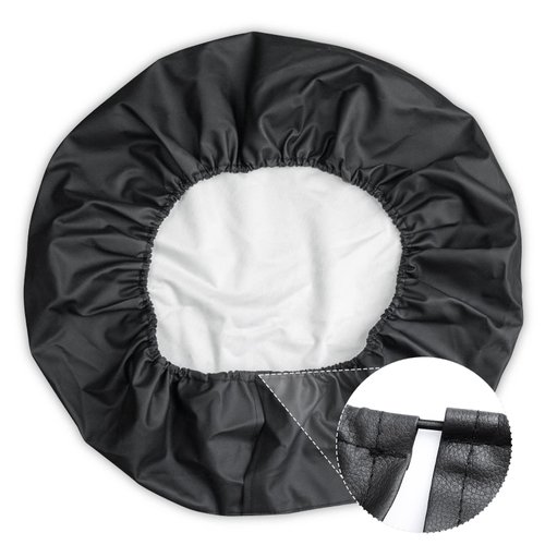 Spare Tire Cover for RV Trailer, Waterproof Leather Wheel Cover with American USA Flag, Camper Spare Tire Cover Fit for Jeep Wrangler Rv SUV Truck Travel Trailer 15"