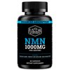 Black Forest NMN Supplements 1000mg (Nicotinamide Mononucleotide) 99% Pure, Stabilized Form, BioPerine® for Enhanced Bioavailability (60 Capsules) (NMN 1000mg per Serving) NAD Supplement for NAD