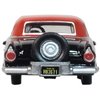 1956 Thunderbird Raven Black with Fiesta Red Top 1/87 (HO) Scale Diecast Model Car by Oxford Diecast 87TH56008