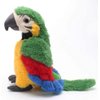 Clobeau Talking Parrot Toy Macaw Parrot Plush Stuffed Toys Animal Plush Toy Repeat What You Say Stuffed Parrot Pet Toy Plush Buddy Parrot Bird Doll Big Bird Stuffed Plush Animal Stuffed Parrot