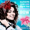 Christmas Elf Striped Hair Bow | Christmas Striped Cheer Bow
