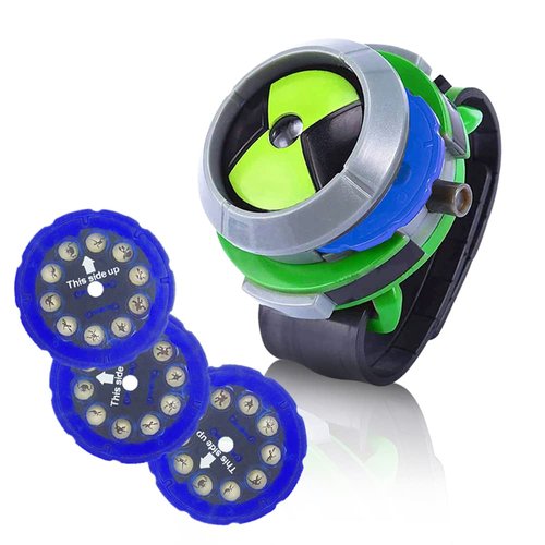 BEN Projector Watch Kids Toy Kids Projector Watch Kids Toys for Ben 10 Alien Force and Mysterious Projection Action Figures Model Toy for Kids Party Supplies