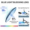 FSRTEP Oprah- Readers for Women - 3 Pack Stylis Style Reading Glasses with Blue Light Blocking and Spring Hinge +2.0
