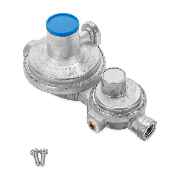 Camco 59323 Horizontal Two Stage Propane Regulator