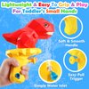 Water Guns for Kids 5PCS Pool Toys Toddler Outdoor Water Toys Dinosaur Squirt Guns Summer Backyard Beach Water Blaster Swimming Pool Games Outside Toys for Toddler 2-4 3-5 Boy Girl Age 2 3 4 5 6
