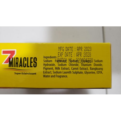 7 Miracles Carrot Bar Soap [Set of 6] Carrote