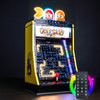 Hilighting Upgraded Led Light Kit Compatible with Lego Icons PAC-Man Arcade Building Blocks Model, Remote Control Compatible with Lego 10323(Model Not Included)