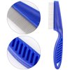 4 Pack Flea Comb for Dogs Cats, Pet Detangling Grooming Comb Lice Comb with Stainless Steel Teeth for Tear Stain Remover, Dandruff