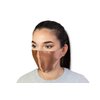 Habac Studio- 100% Mulberry Silk Face Mask, Face Masks Washable, Reusable Face Mask, Women Mens Face Mask, Silk Mask, (Copper)