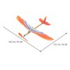 TOYANDONA 5Pcs Rubber Band Powered Aircraft Airplane Model Creative Helicopter for Kids Throwing Glider Airplane Toy for Birthday Party Favor Prize Reward (Random Pattern)