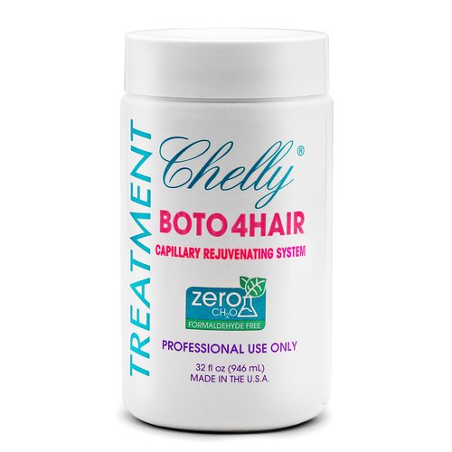 Chelly Cosmetics Hair Treatment Capillary Rejuvenating System Formaldehyde Free Extreme Moisture Treatment 32 Fl Oz Made in USA