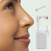 Self NOSE Piercing Gun Kits inside Piercing Rings Disposable Safety 1/100 With Moment Tool With Ring Stud Pierce Kit SS201 (1 Pack)