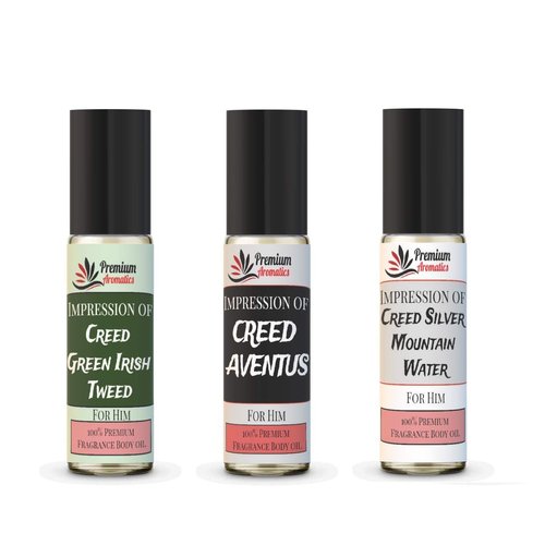 Premium Aromatics Our Impression of Premium Fragrance Body oil - Travel Size Roll on 3 Creed Set (M) Impression