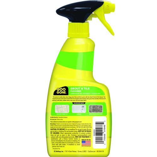 Goo Gone Grout & Tile Cleaner - Stain Remover - 14 Fl. Oz.