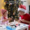 Aneco 6 Pack Build Snowman Decorating Kit Christmas Snowman DIY Craft Modeling Clay Making Kit Winter Gift Xmas Toys for Holiday Home Supplies