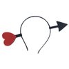Funny Love Heart for Arrow Headband Valentines Day Elastic Hair Hoop Hair Accessories for Holiday Costume Party Hats and Caps