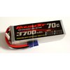 RoaringTop LiPo Battery Pack 70C 3700mAh 6S 22.2V with EC5 Plug for RC Car Boat Truck Heli Airplane