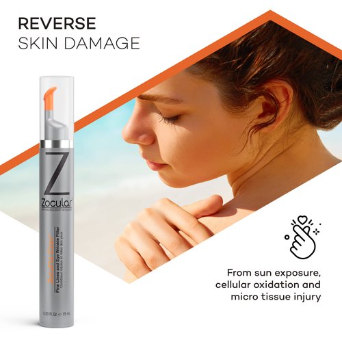Zocufill Elixir Eye Gel and Face Serum - Eye Bags Treatment for Women and Men - Reduce the Appearance of Dark Circles, Puffy Eyes, Fine Lines and Wrinkles
