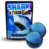 Shark Attack Bath Bombs - Cool Bath Bombs for Kids - Fun Bath Fizzers for Boys - XL Black and Blue Bath Bombs