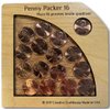 Creative Crafthouse Penny Packer 16 Puzzle - Handmade Wooden Puzzle - Precision Cut and Laser Engraved - Great Coffee Table and Desktop Conversation Starter - Made in the USA